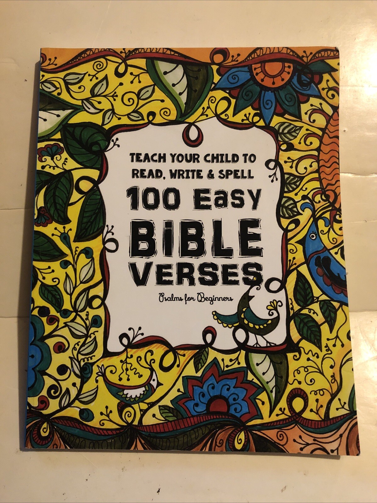 Thinking Tree 100 Easy Bible Verses Psalms for Beginners Homeschool Dyslexia