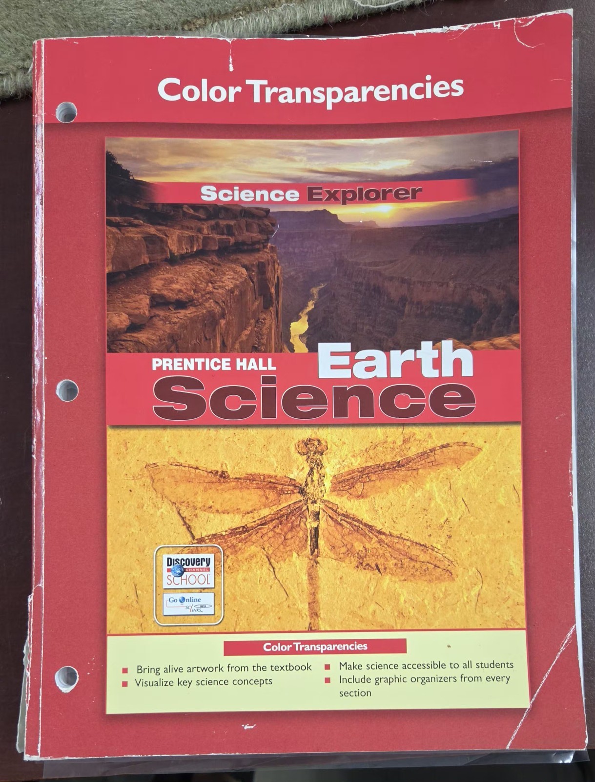 Prentice Hall Earth Science Color Transparencies Science Explorer Good shape