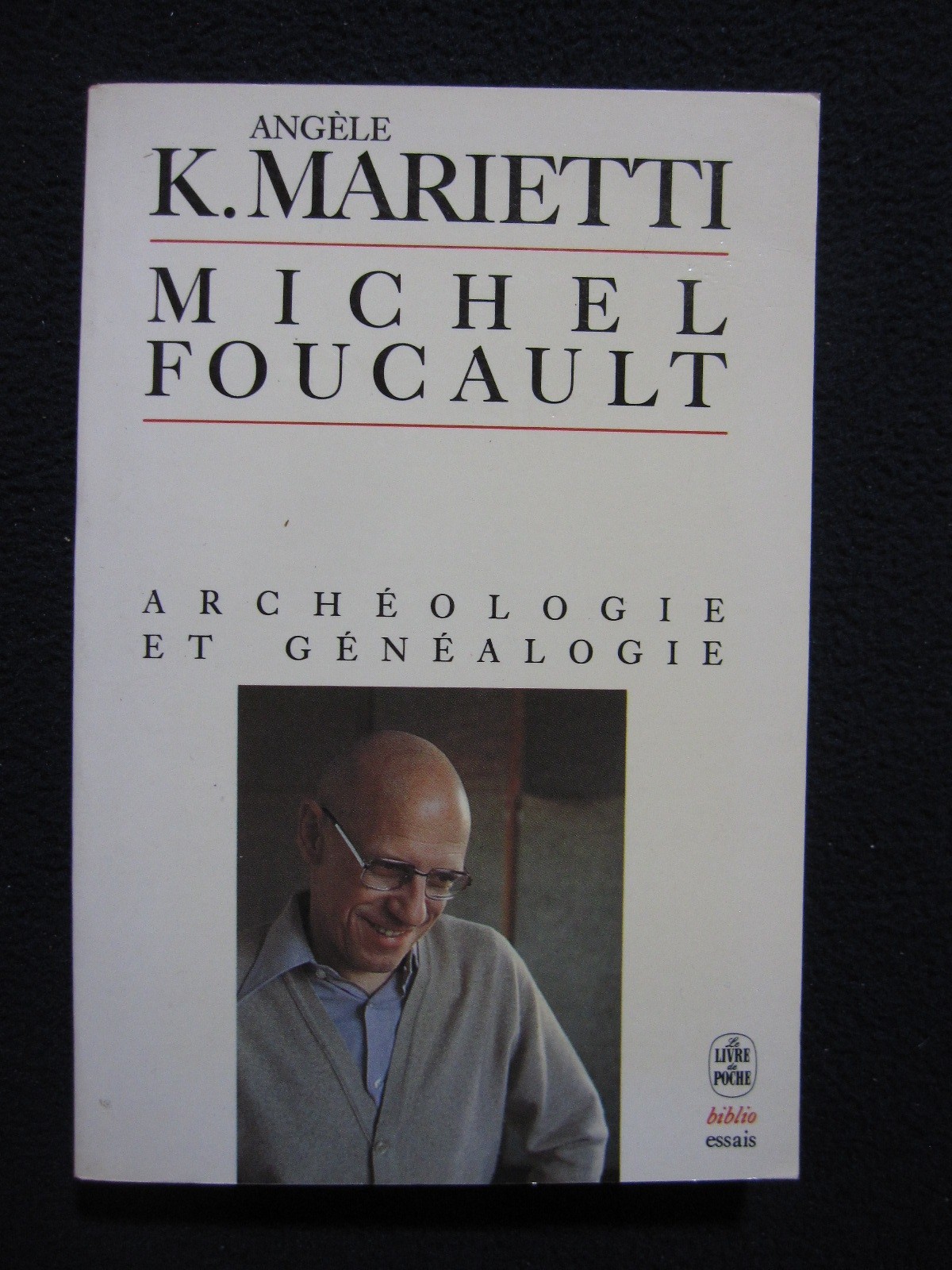 Michel Foucault [Mass Market Paperback] In French