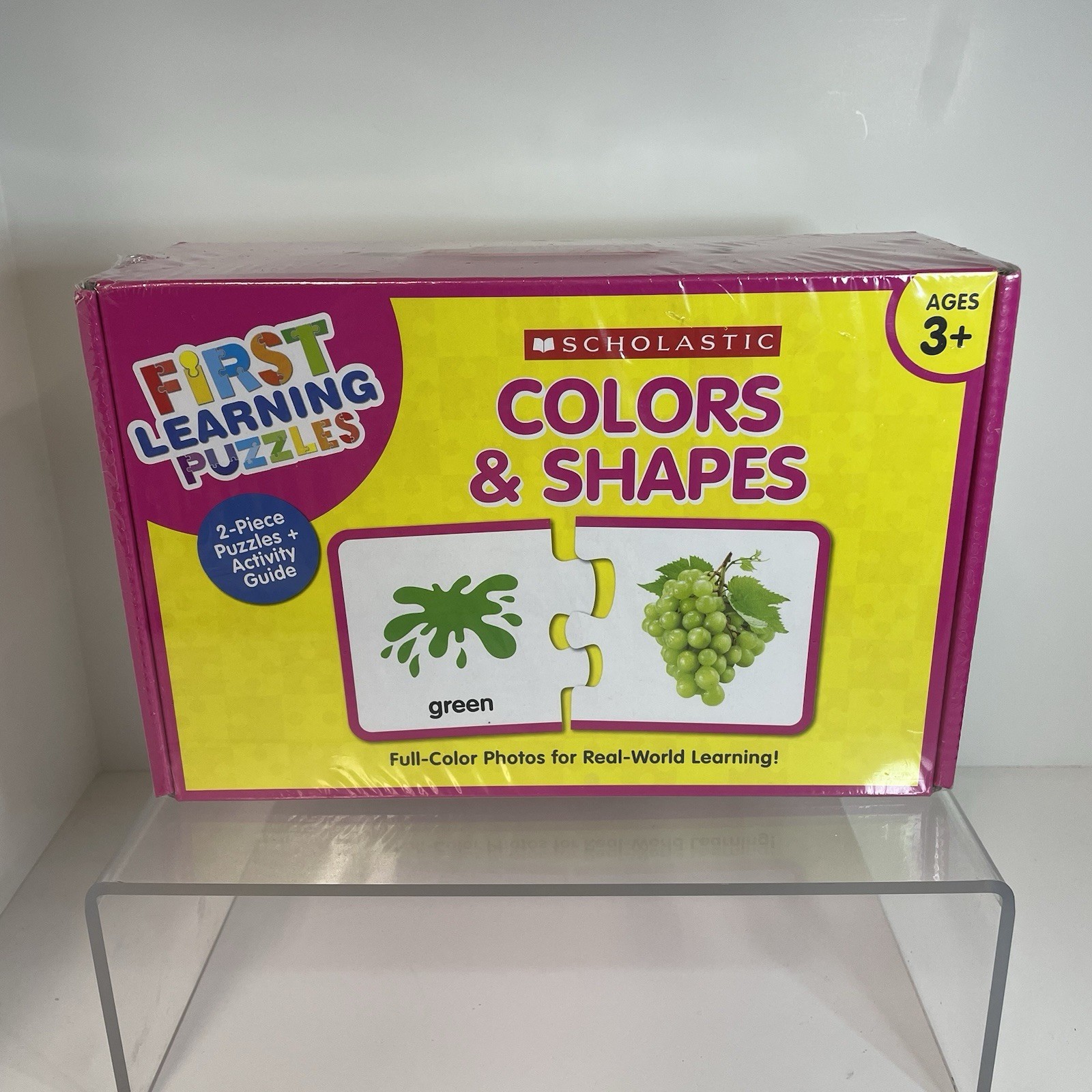 Scholastic First Learning Puzzles: Colors & Shapes New Ages 3+