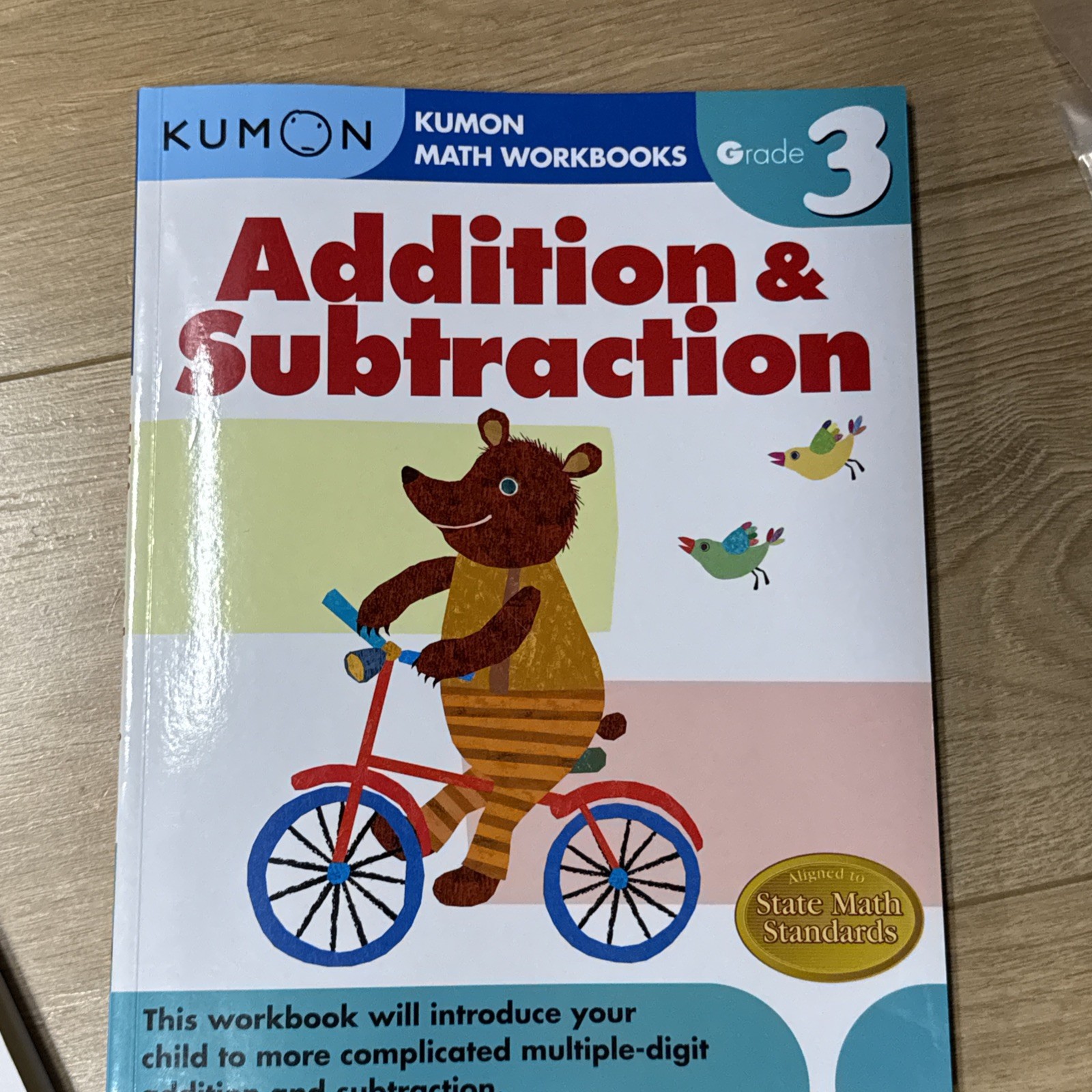 Kumon 3rd Grade Addition & Subtraction Workbook Homeschool Summer Practice