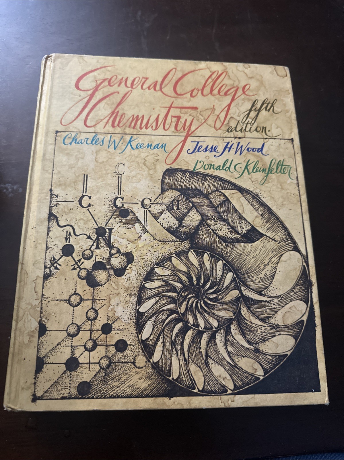 General College Chemistry Fifth Edition Hardcover By Charles W. Kennan