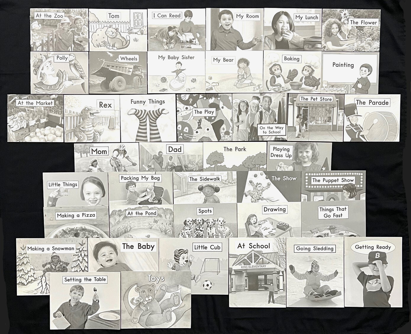 K – 1st – FOUTAS & PINNELL – Take-Home Books (Level A-Orange System) (41 books)