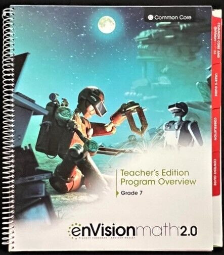7th Grade – enVision Math 2.0 – TEACHER’S EDITION – PROGRAM OVERVIEW (2017)