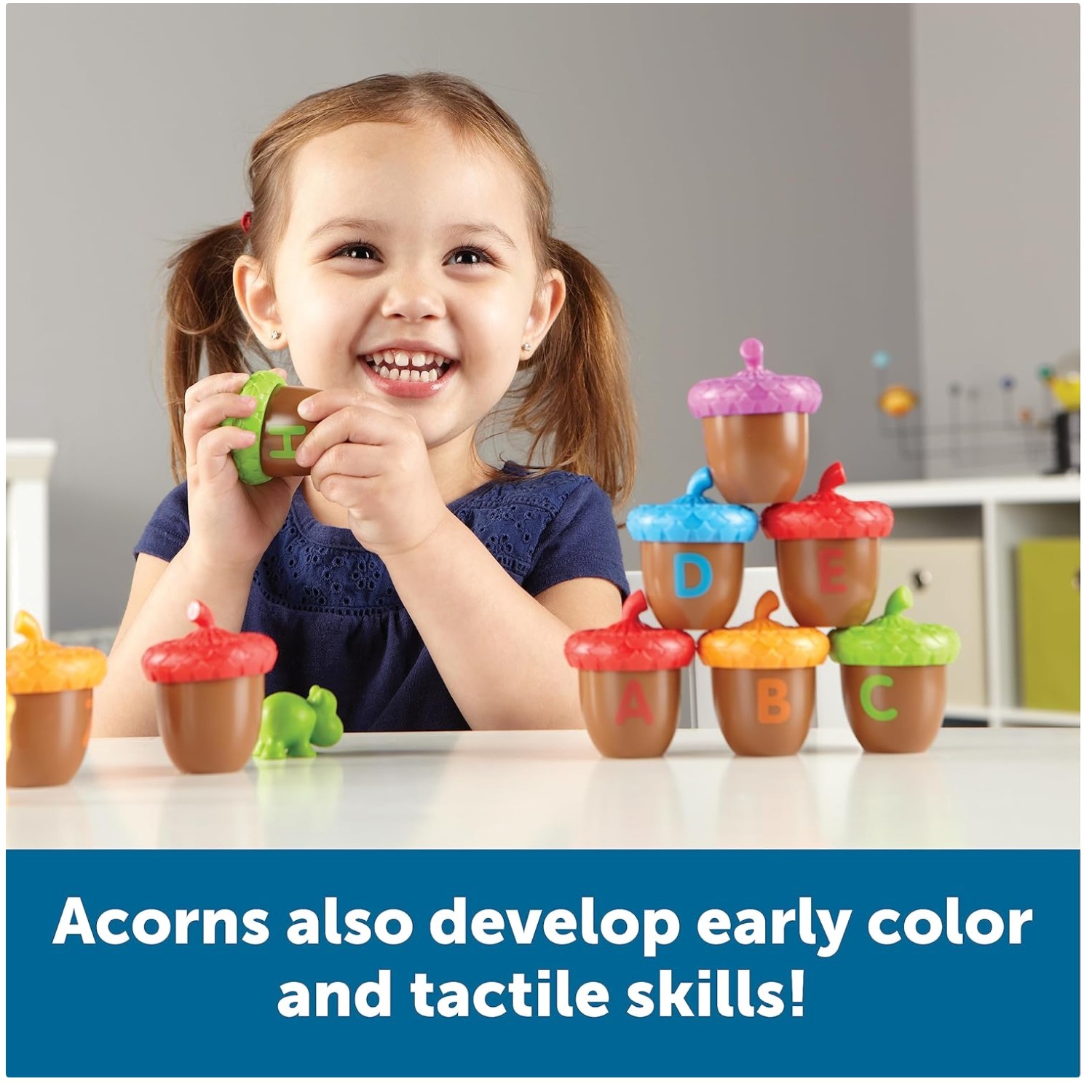 Alphabet Acorns Activity Set – Early Literacy Learning Game