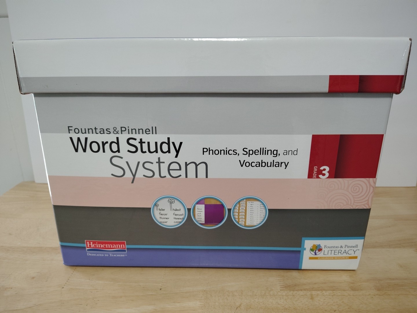 Fountas & Pinnell Word System Grade 3 Phonics Spelling Vocabulary Books Sealed
