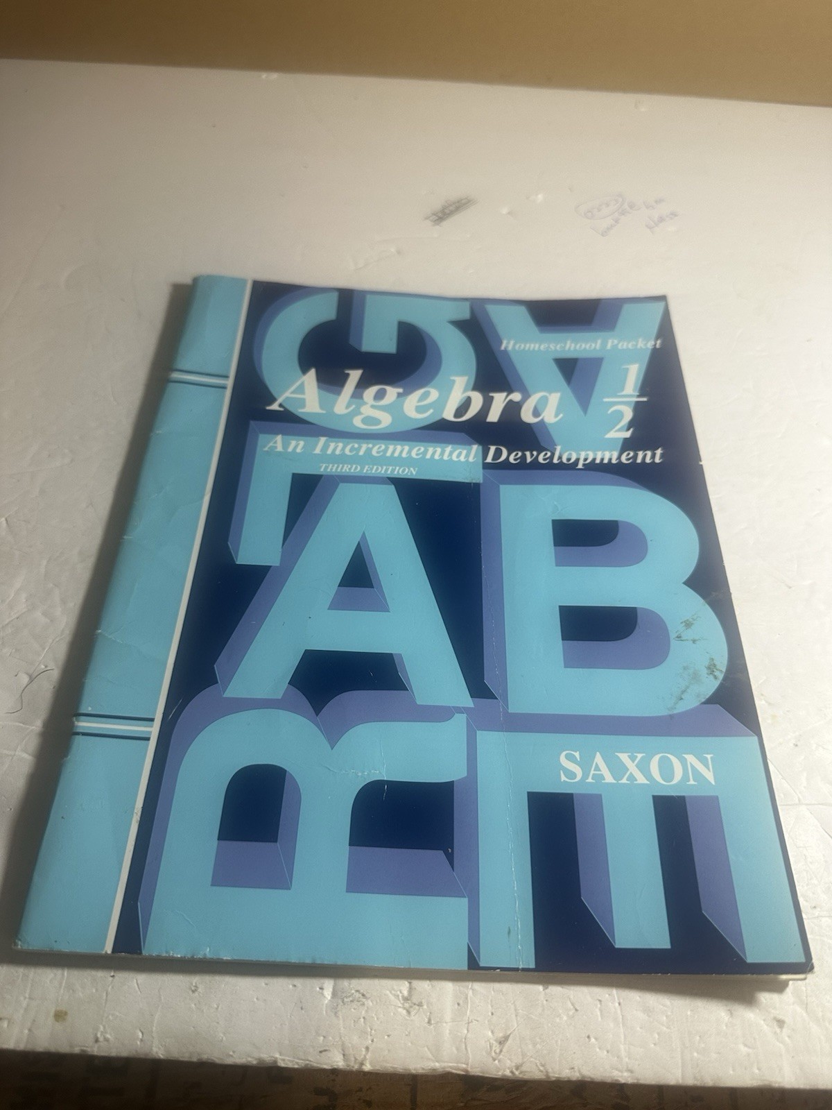 Saxon Algebra 1/2: An Incremental Development, Solutions Manual