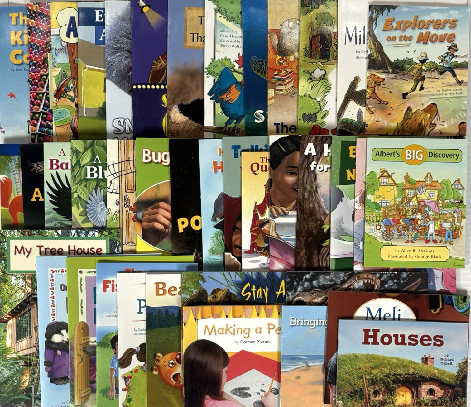 2nd Grade Reading Level F-N Fountas & Pinnell 40-Book Library