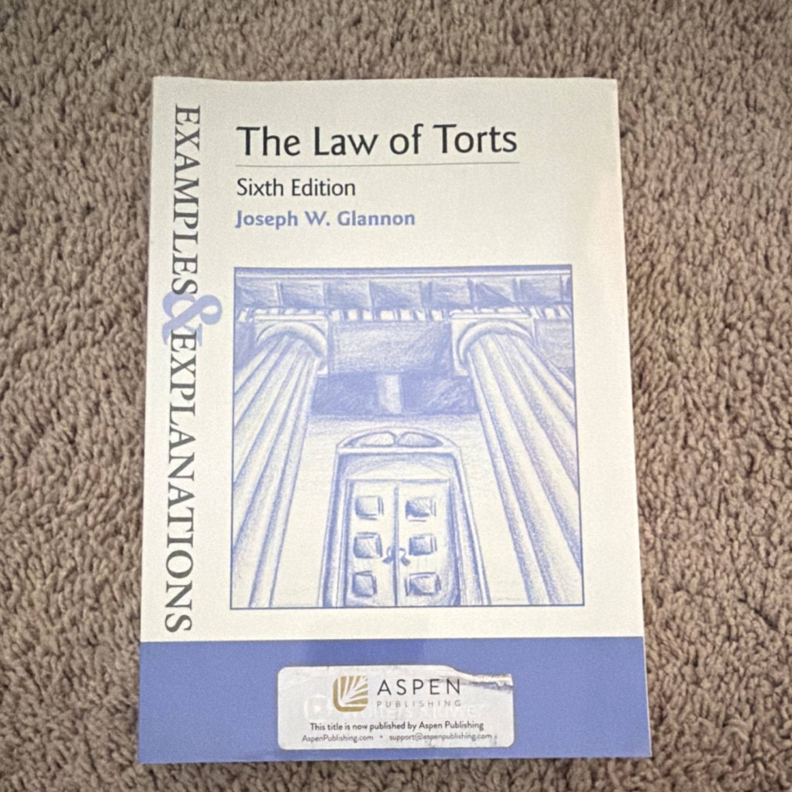 Examples and Explanations – The Law of Torts (6th Edition) – like new
