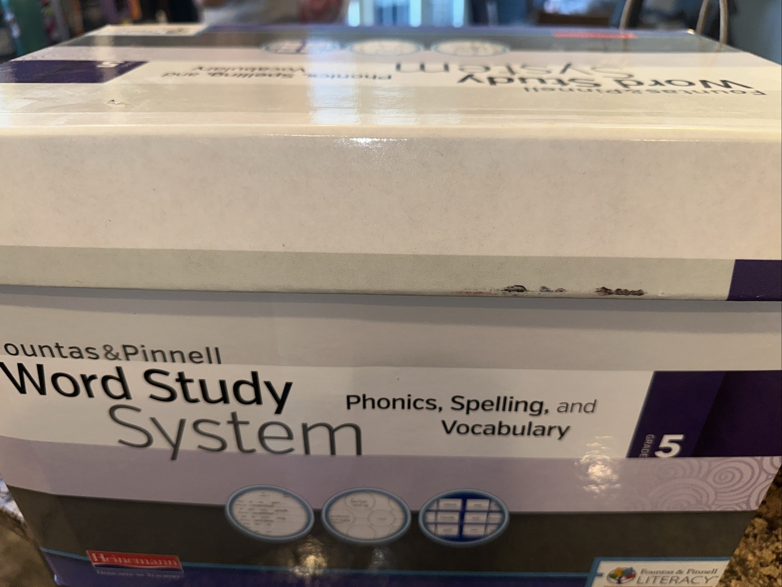 Fountas & Pinnell Phonics Spelling Vocabulary and Word Study System Grade 5 New