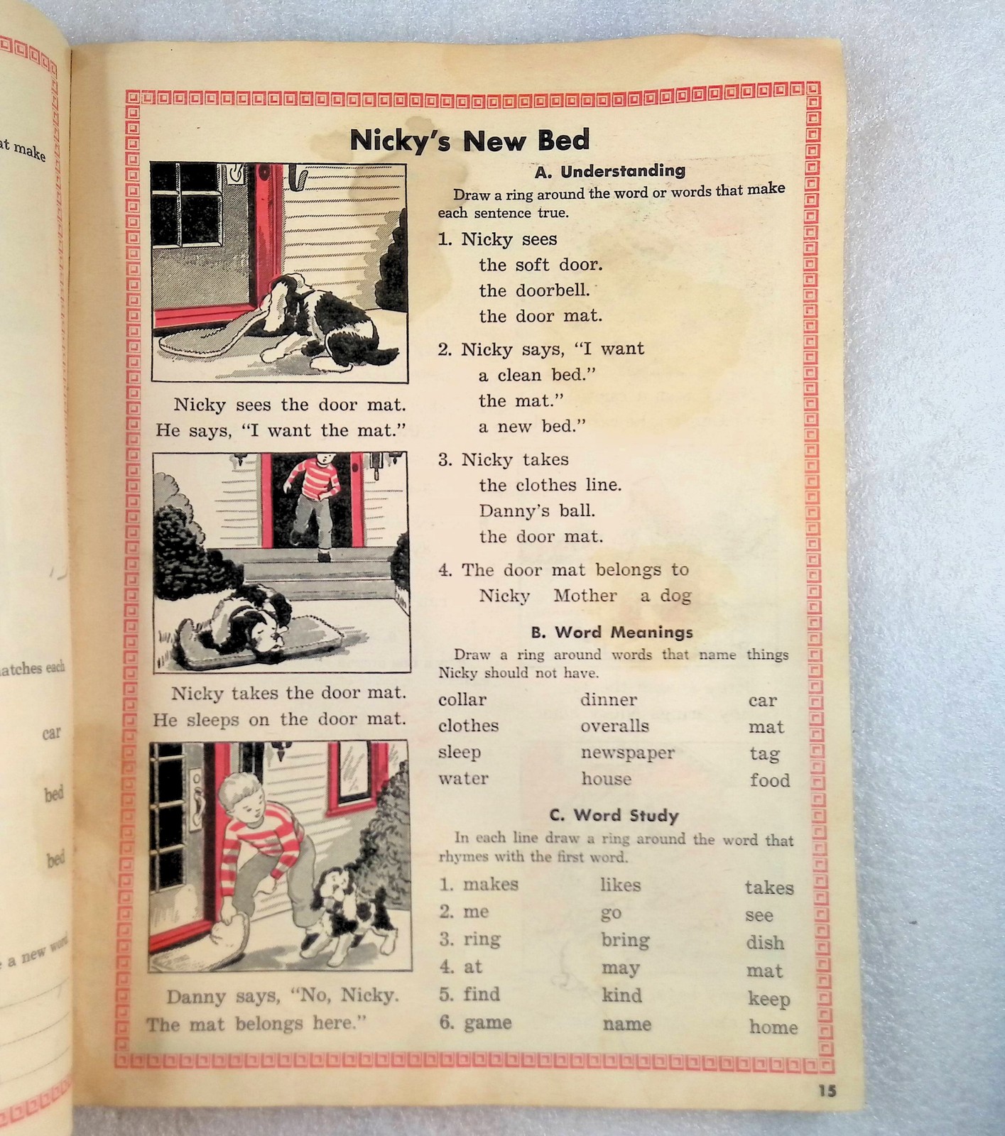 Nicky Reading Skilltext My Weekly Reader Editors 1958 Elementary Study Guide