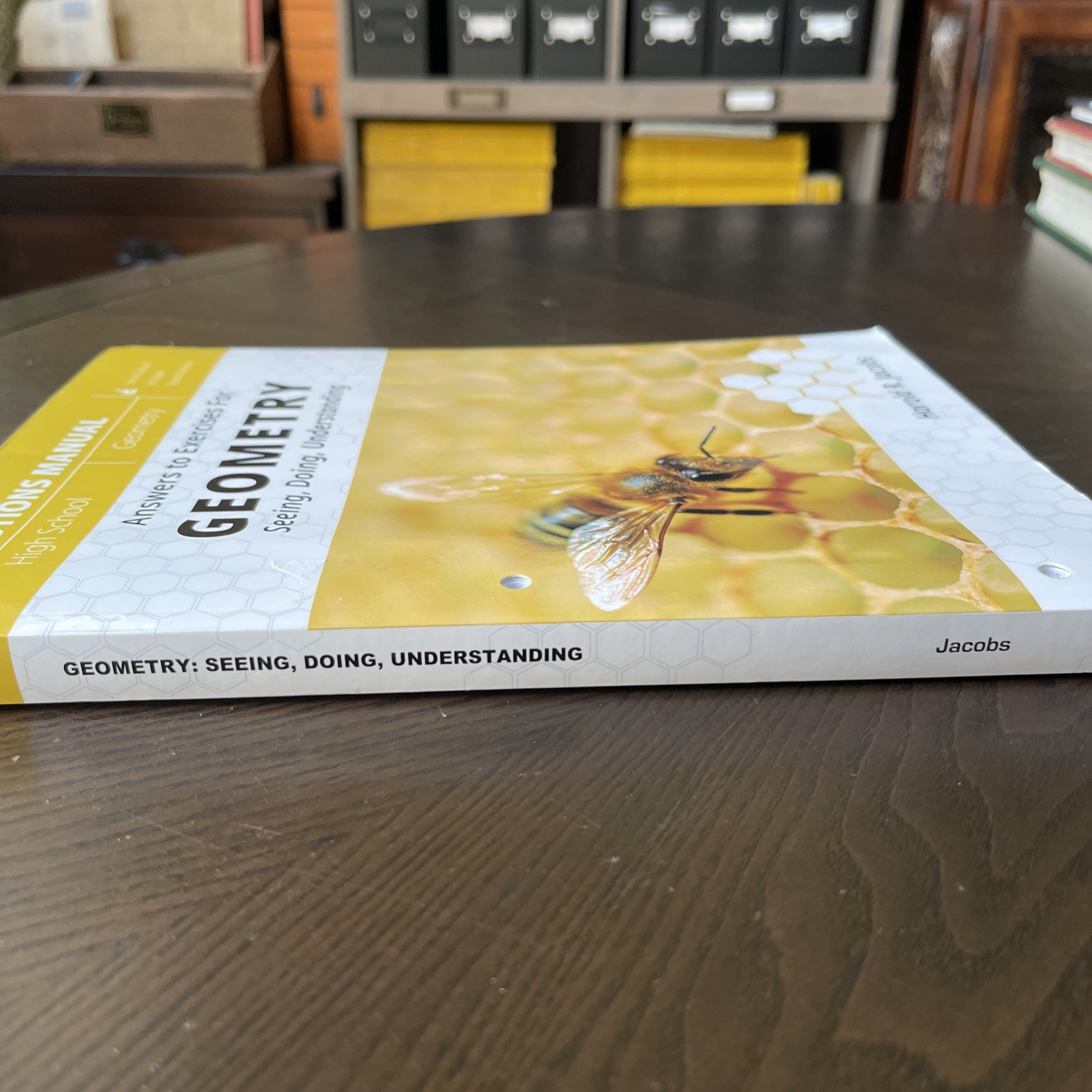 High school Geometry (Solutions Manual) by Harold R Jacobs- Free Shipping