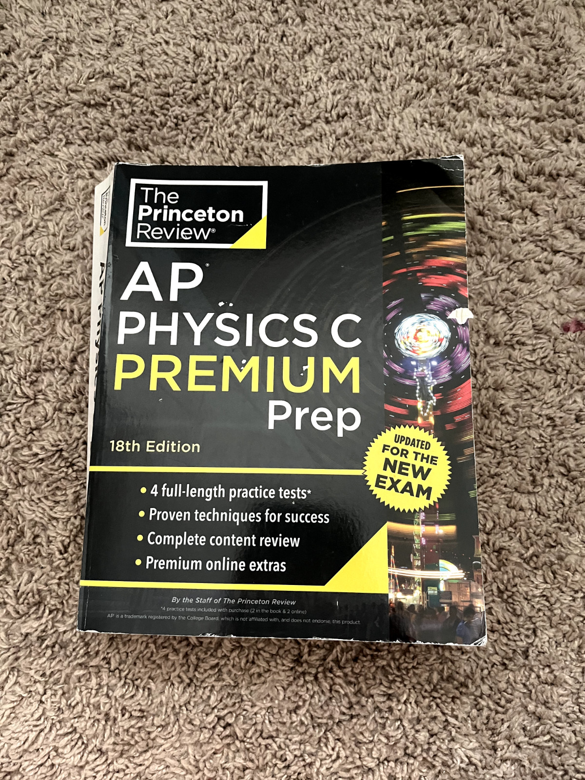AP Physics C Premium Prep – Princeton Review 2024 | 4 Practice Tests + content
