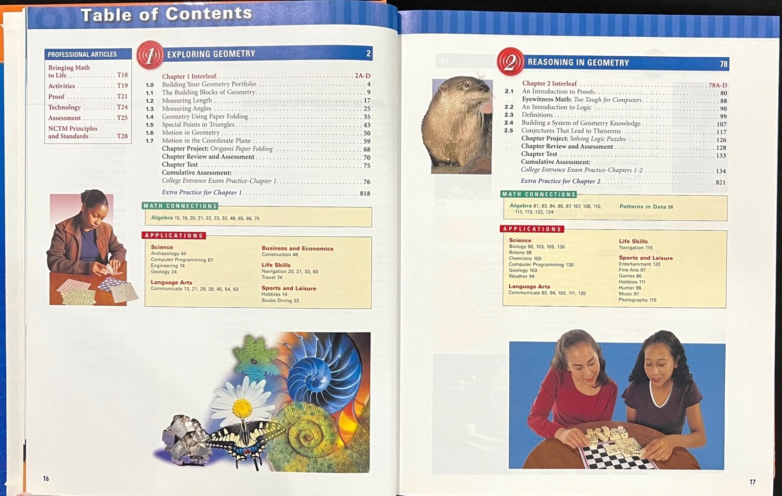 8th Grade & Up – GEOMETRY – TEACHER EDITION (2004, Holt, Rinehart and Winston)