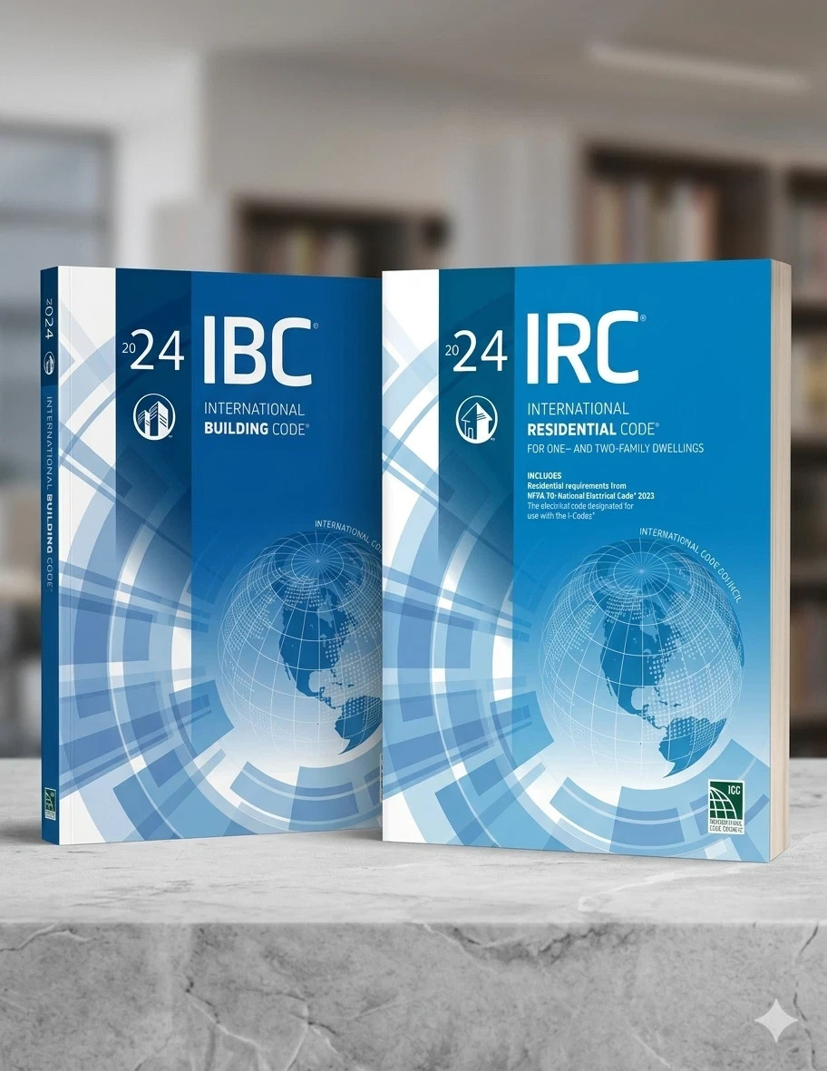 2024 International Building Code & 2024 International Residential Code 1st Ed