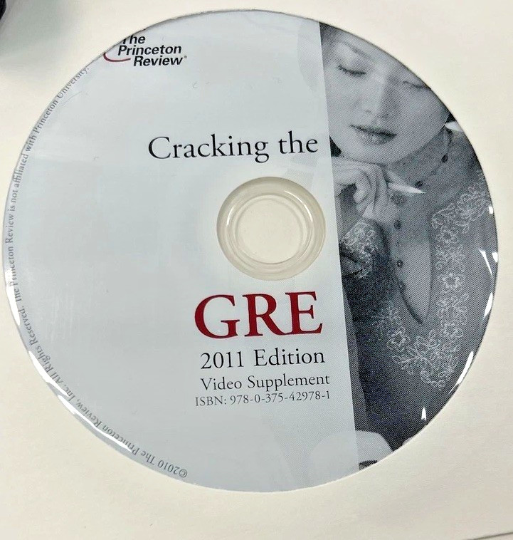 Cracking the GRE 2011 Edition Princeton Review Test Prep Paperback Book