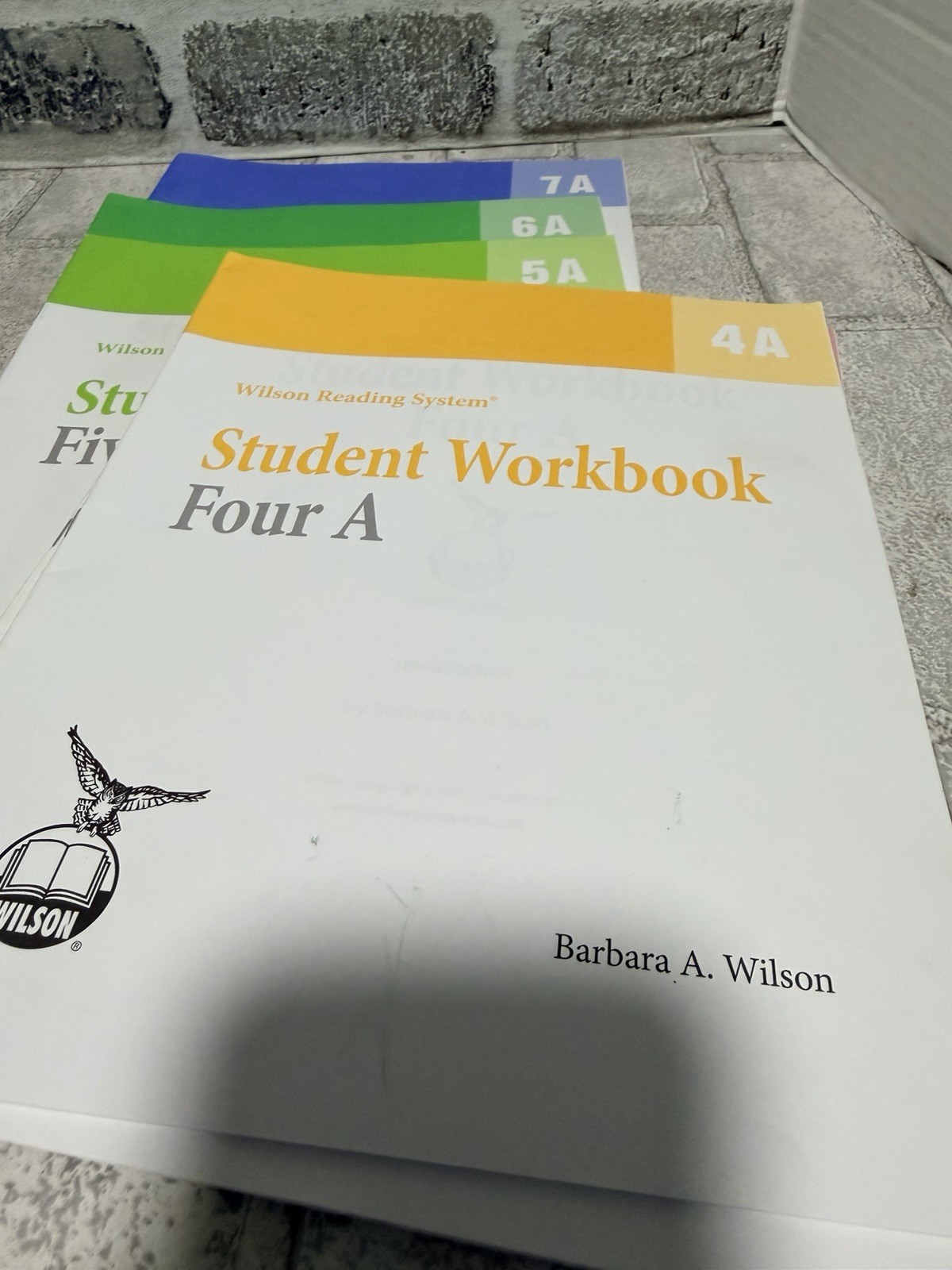 5 Wilson Reading System Student Workbooks Mixed Dyslexia Tutor Summer