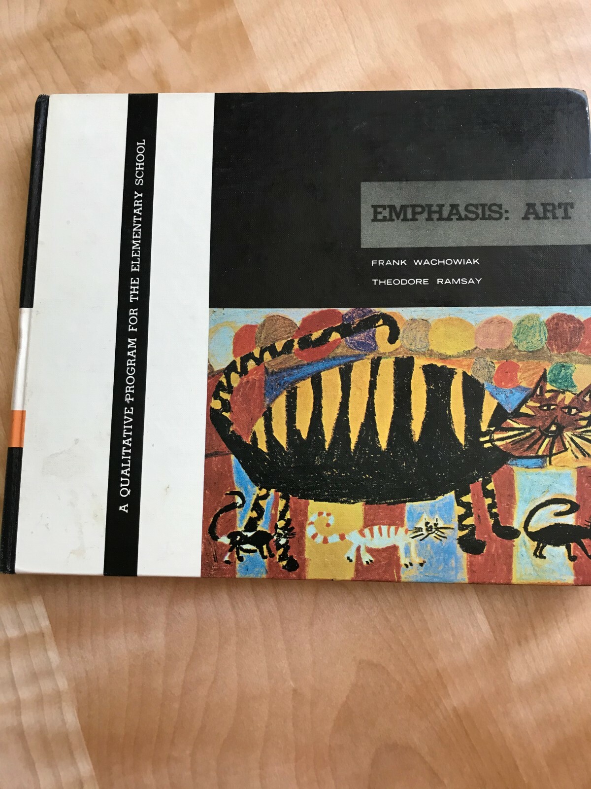 EMPHASIS: ART 1965 Wachowiak/Ramsay. Hardback elementary art textbook 5th print