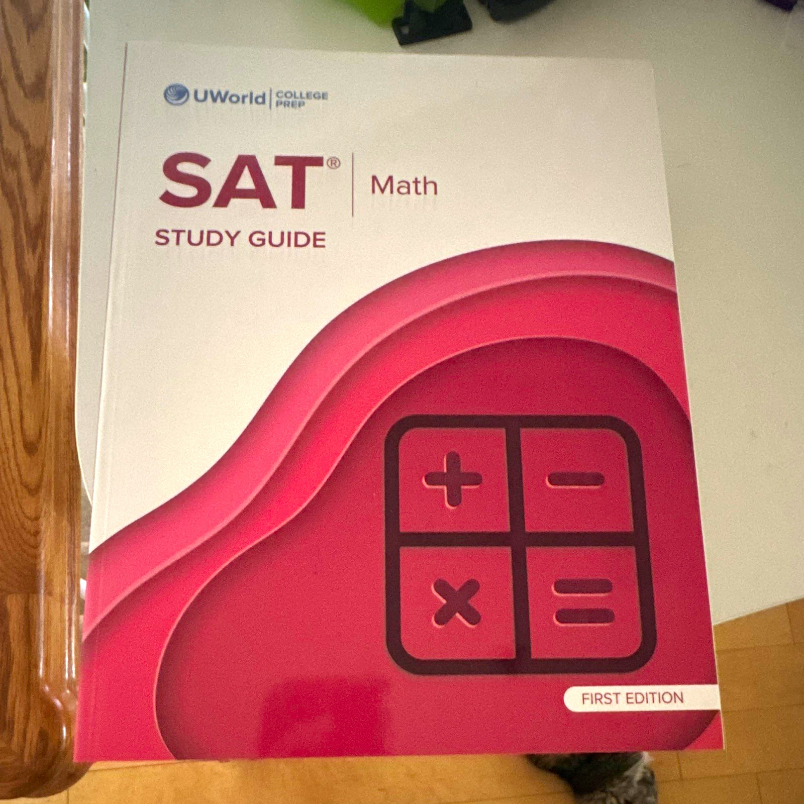UWorld College Prep SAT Math Study Guide 1st Edition Book