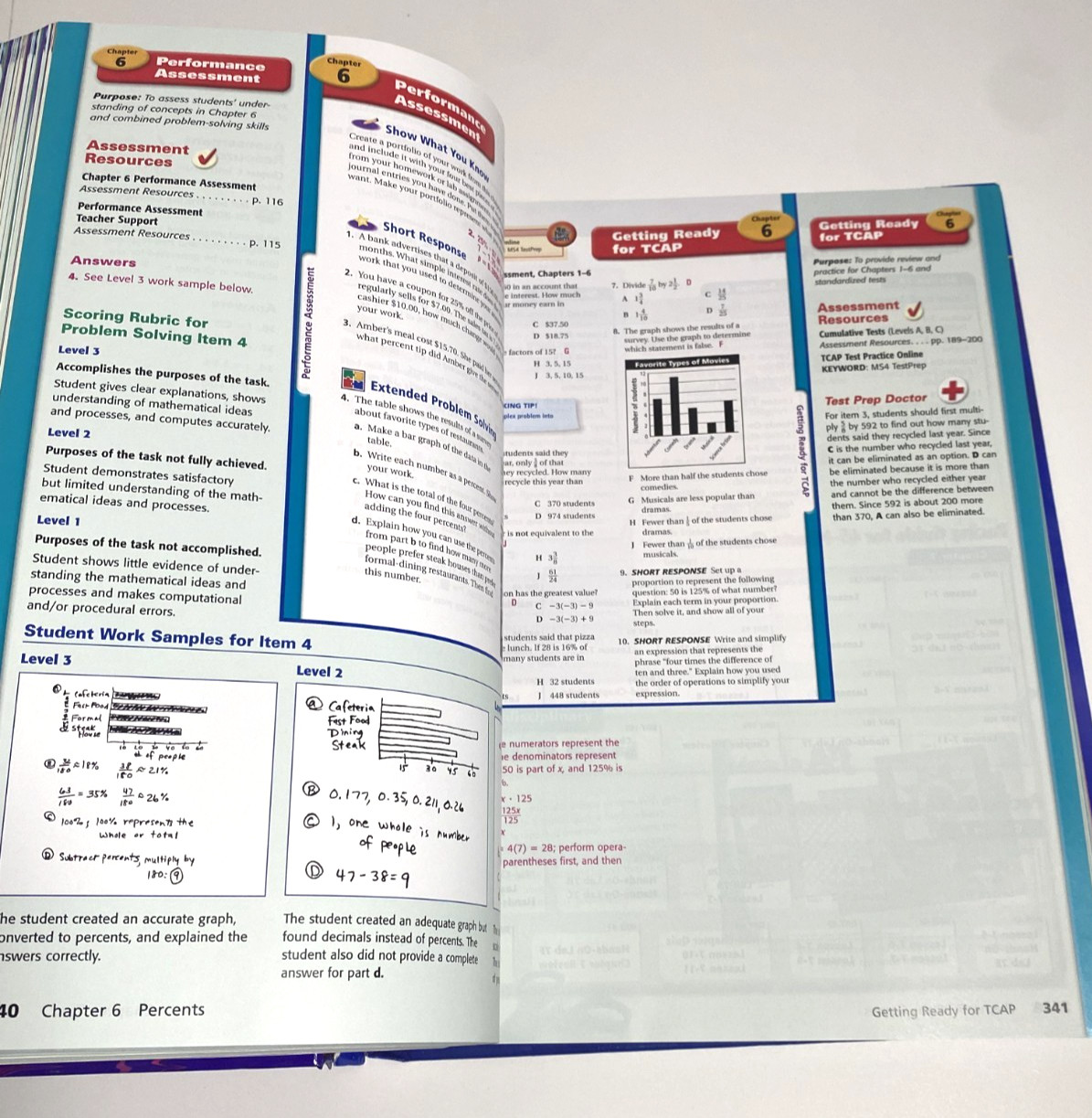 Holt Middle School Math Course 2 Tennessee Teacher’s Edition Algebra Readiness