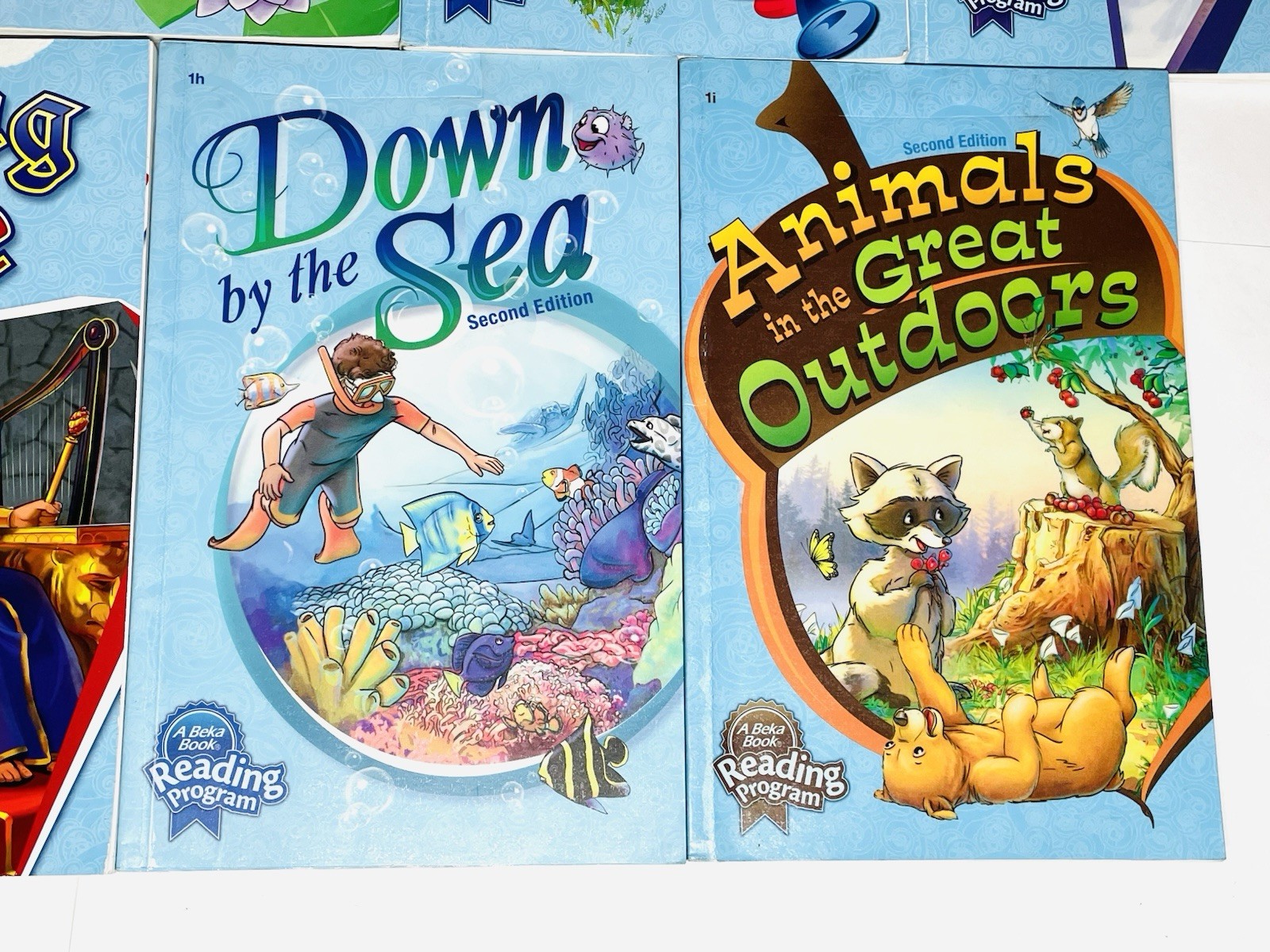 Abeka 1st Grade Reading Program Readers Lot of 9 Books Grade 1 Homeschool Set