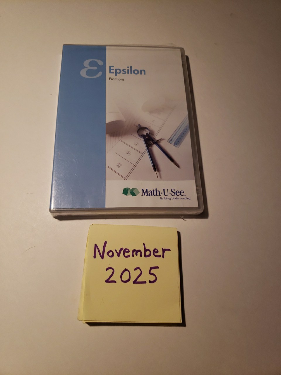 Math-U-See: Epsilon – Fractions (DVD, 2009) NEW SEALED