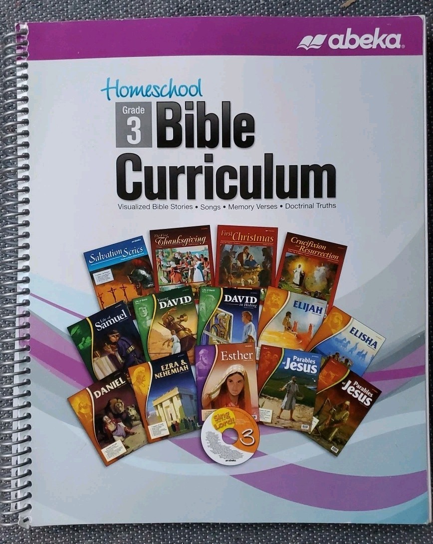Abeka Homeschool Bible Curriculum Grade 3