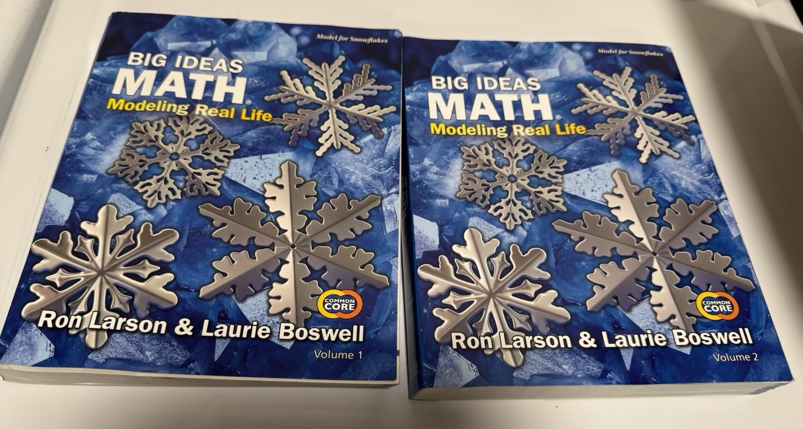 Big Ideas Math: Modeling Real Life – Volume 1 & Volume 2 (Common Core)