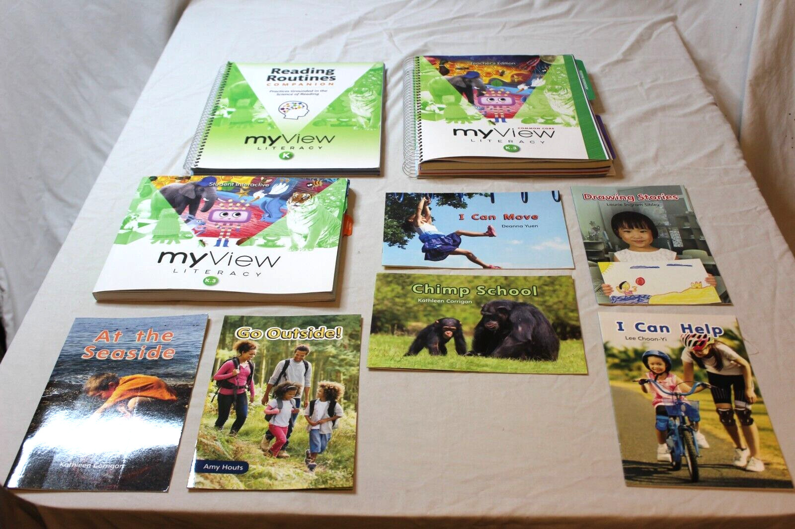 My View Literacy Reading Grade K Kindergarten Teacher & Student Resources