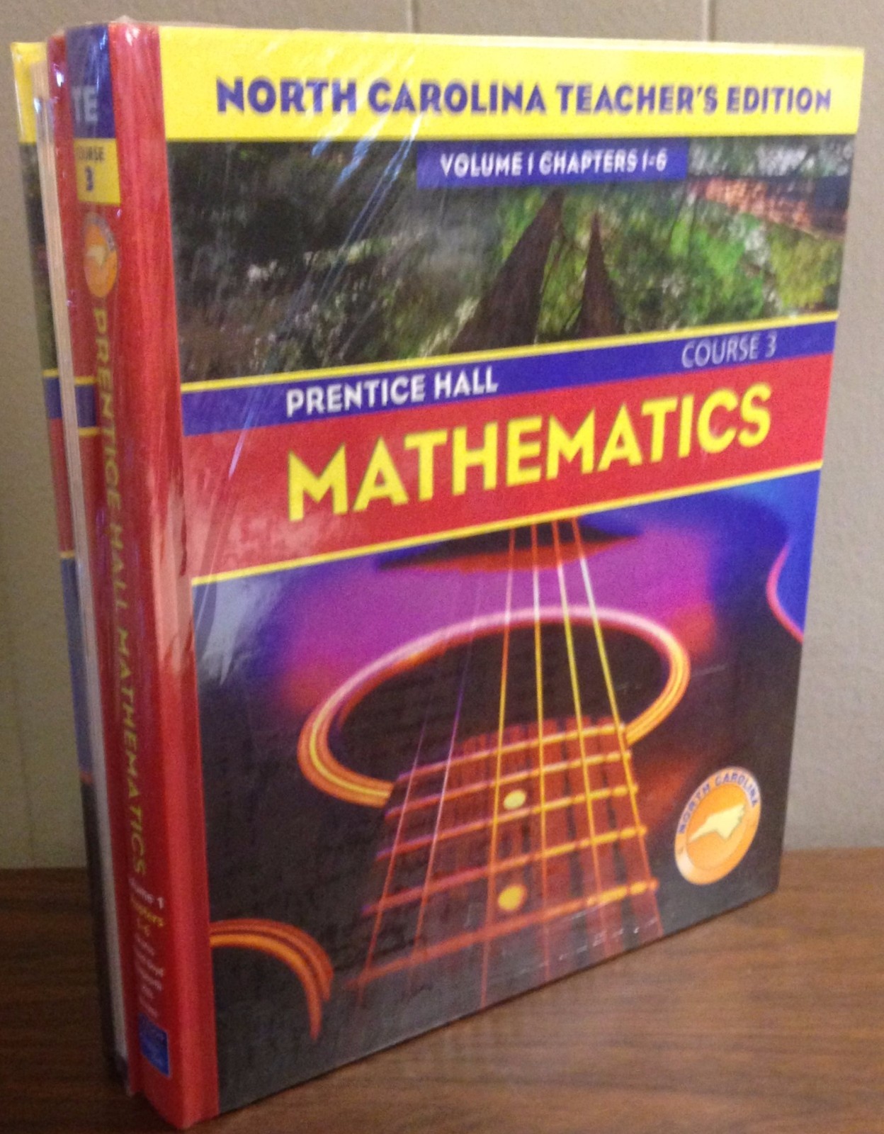 Prentice Hall Mathematics Course 3-North Carolina-Teacher Ed-2 volume set-2004
