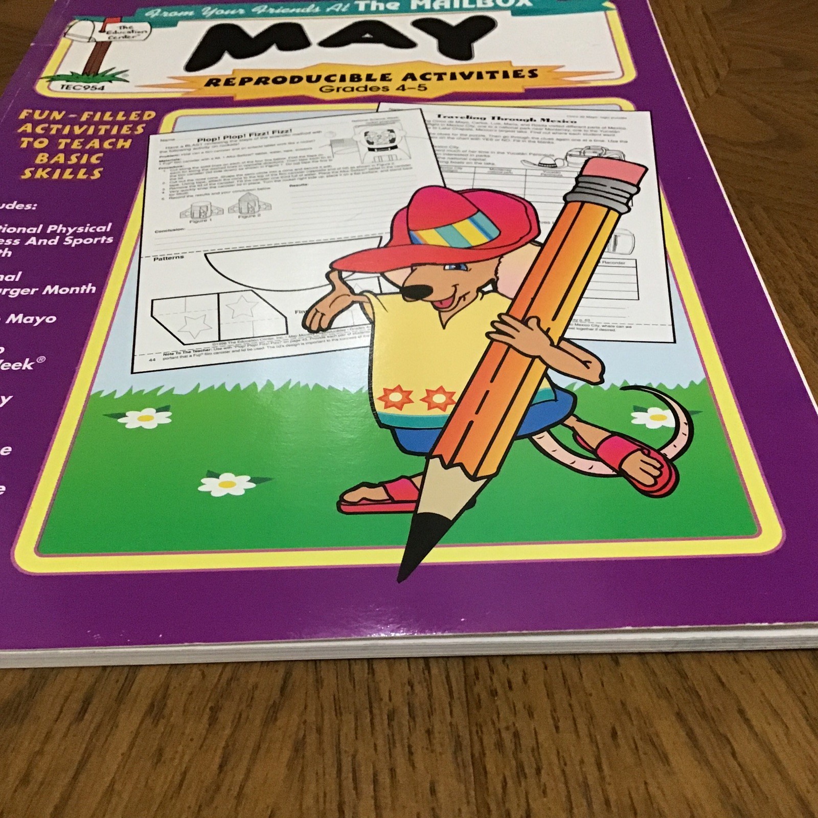 THE MAILBOX May Reproducible Activities /Grades 4-5/ 1998 Teacher Resource