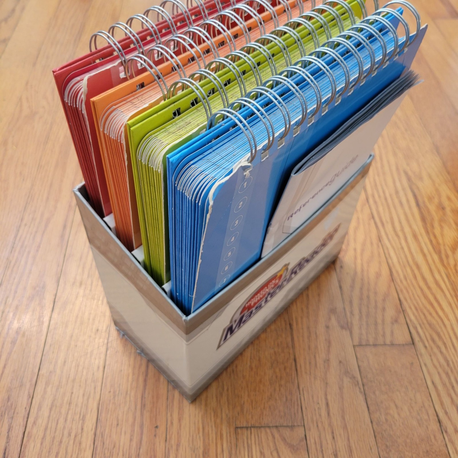 Hooked On Phonics Master Reader Set Spiral Bound Workbooks Reference Guide CD