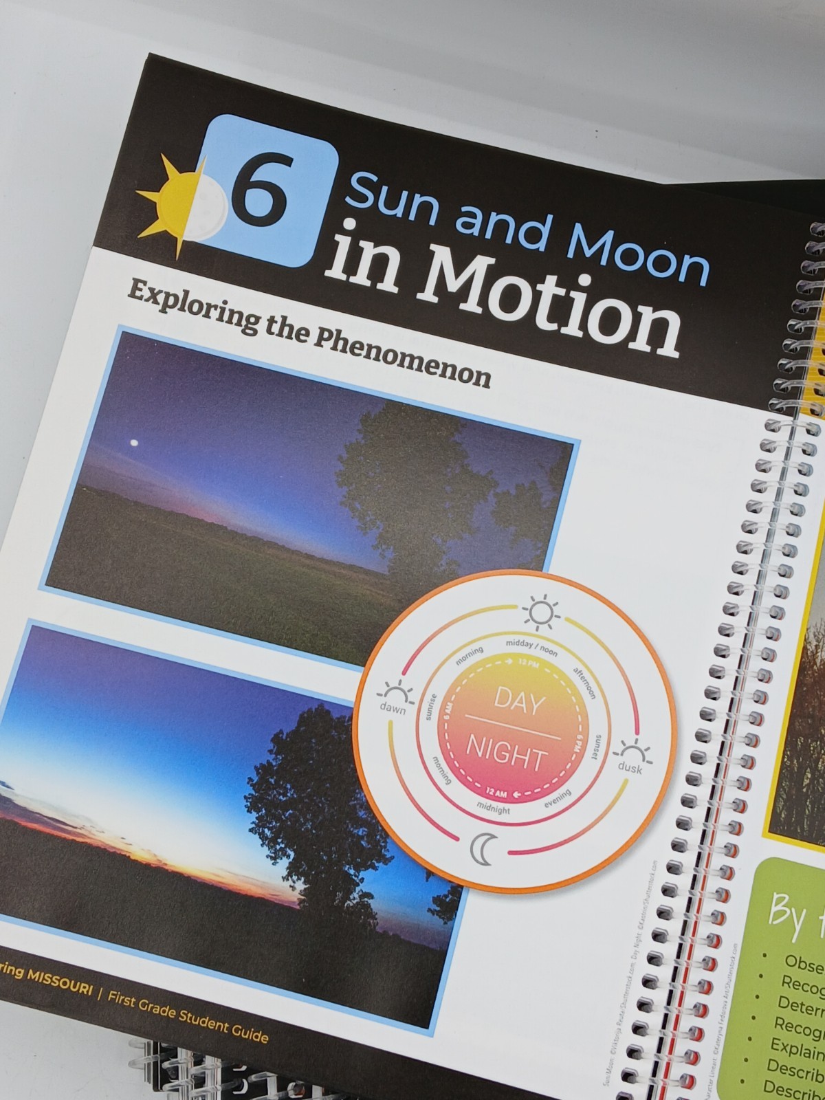 First Grade Home School Exploring Missouri Student Guide Discover Nature (7) New