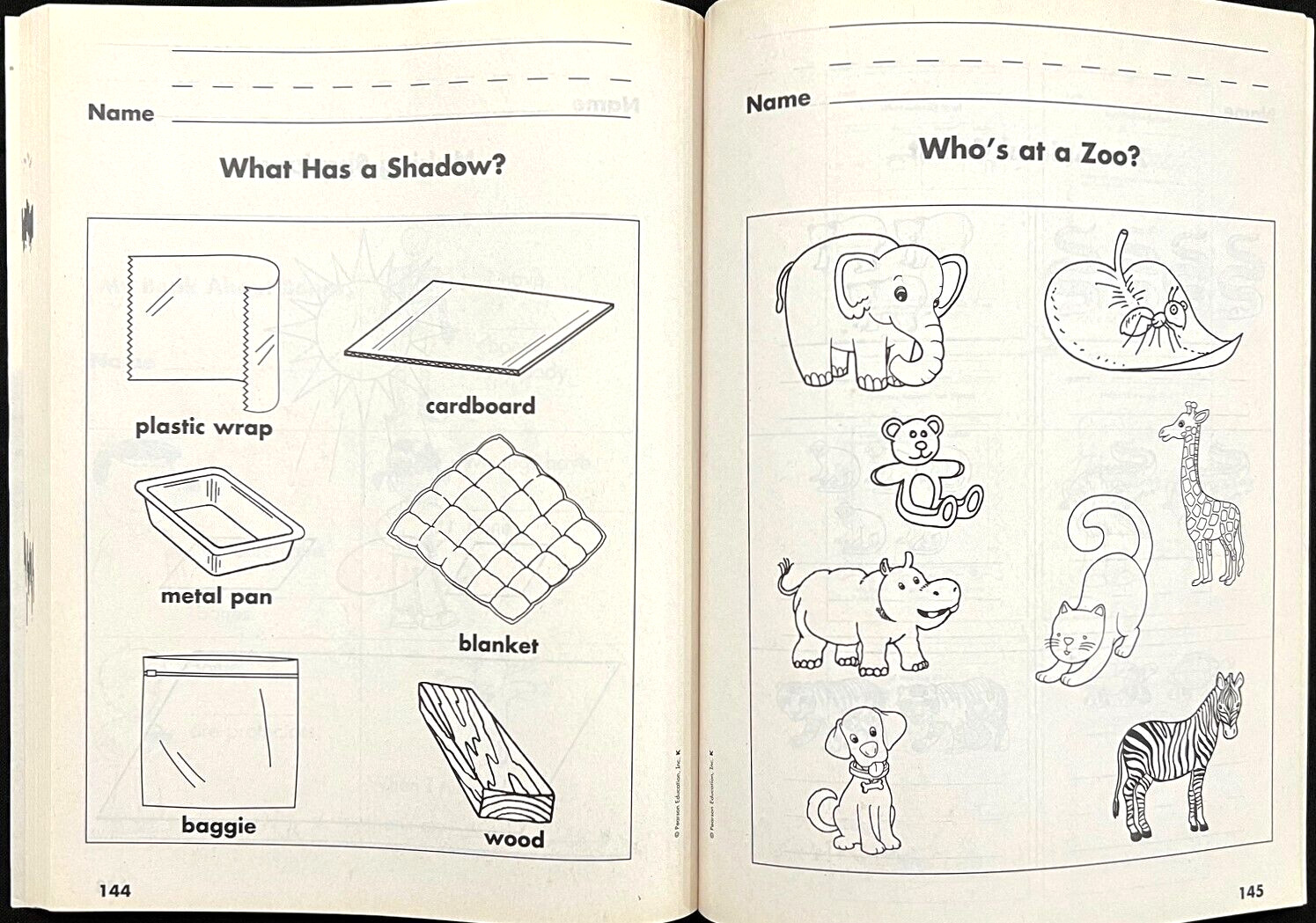 Kindergarten – SCIENCE – ABC ACTIVITY BOOK – Diamond Edition (2008, Foresman)