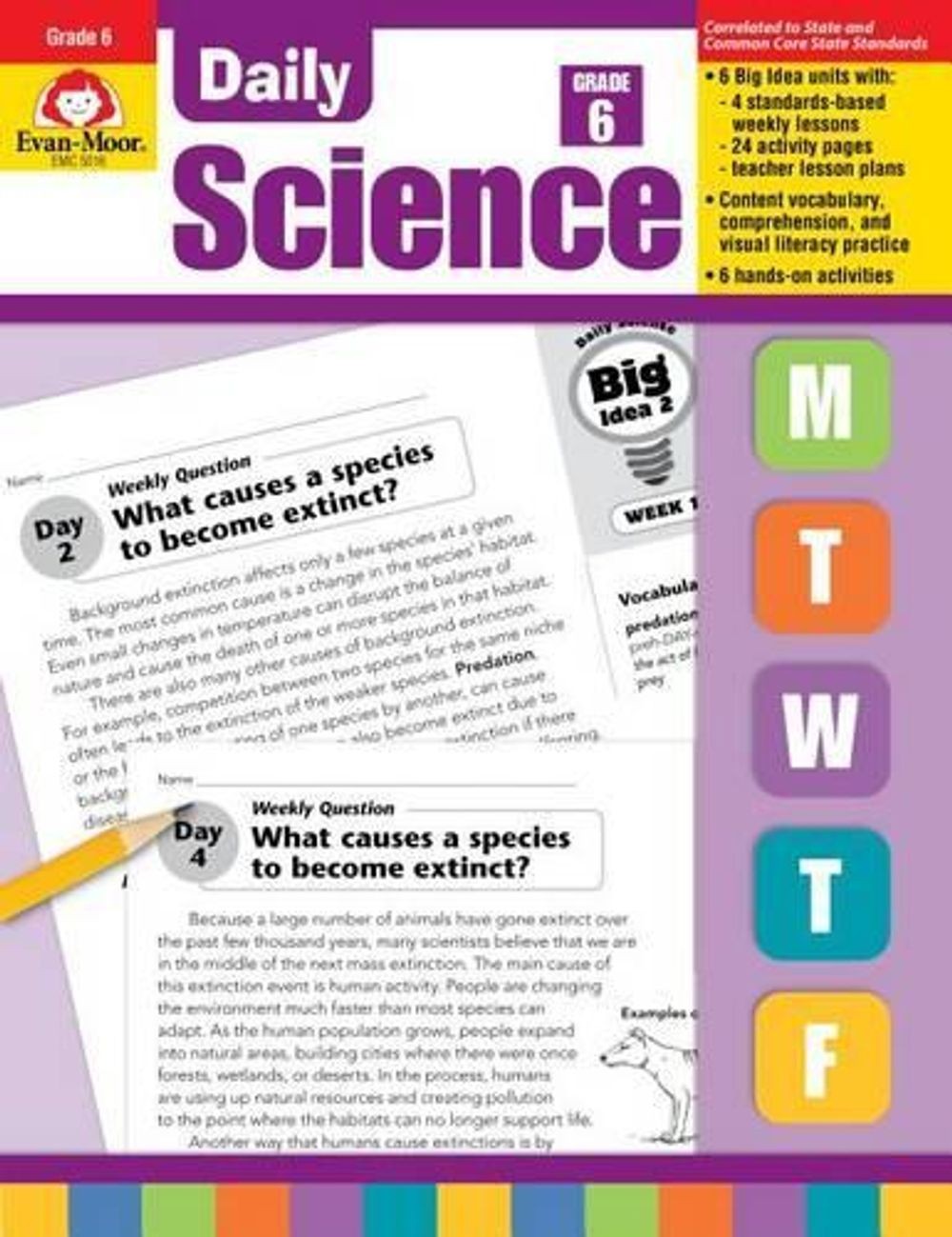 Daily Science Grade 6+ Te by Evan-Moor Educational Publishers (English) Paperbac