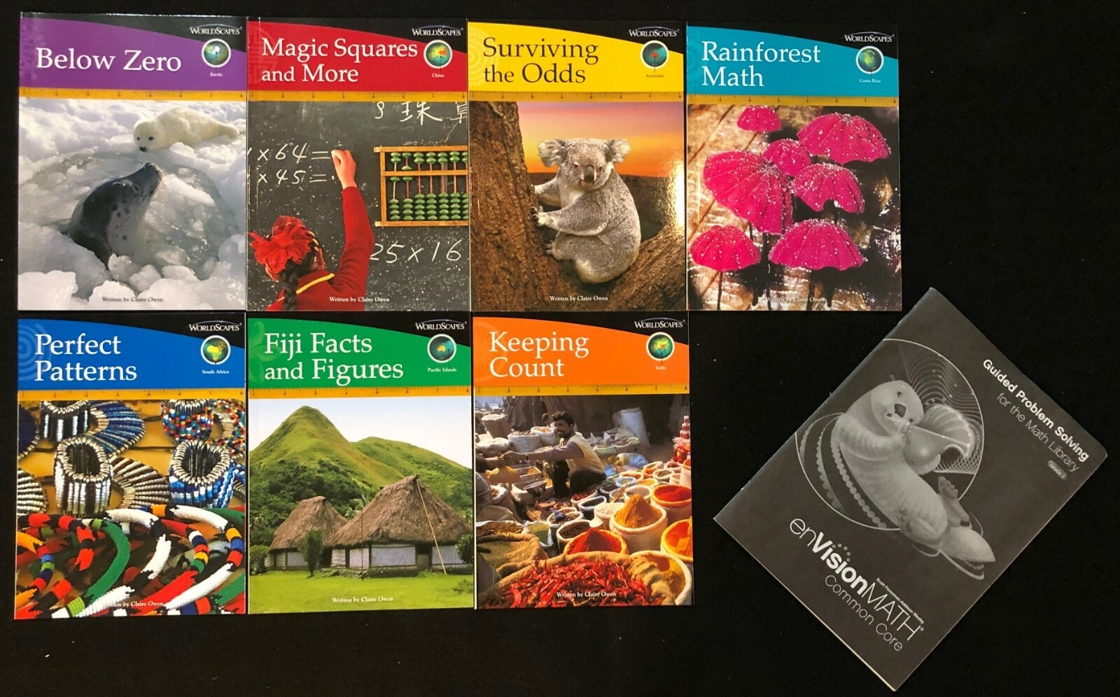 3rd Grade – MATH LIBRARY – Guided Problem Solving (ETA/ Cuisenaire, WorldScapes)