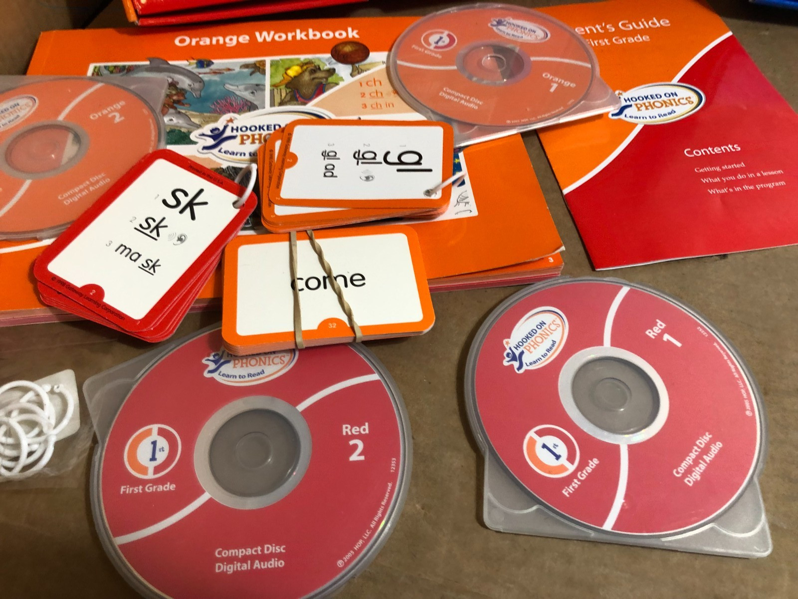 Hooked On Phonics Learn To Read First & Second Grade Program Homeschool