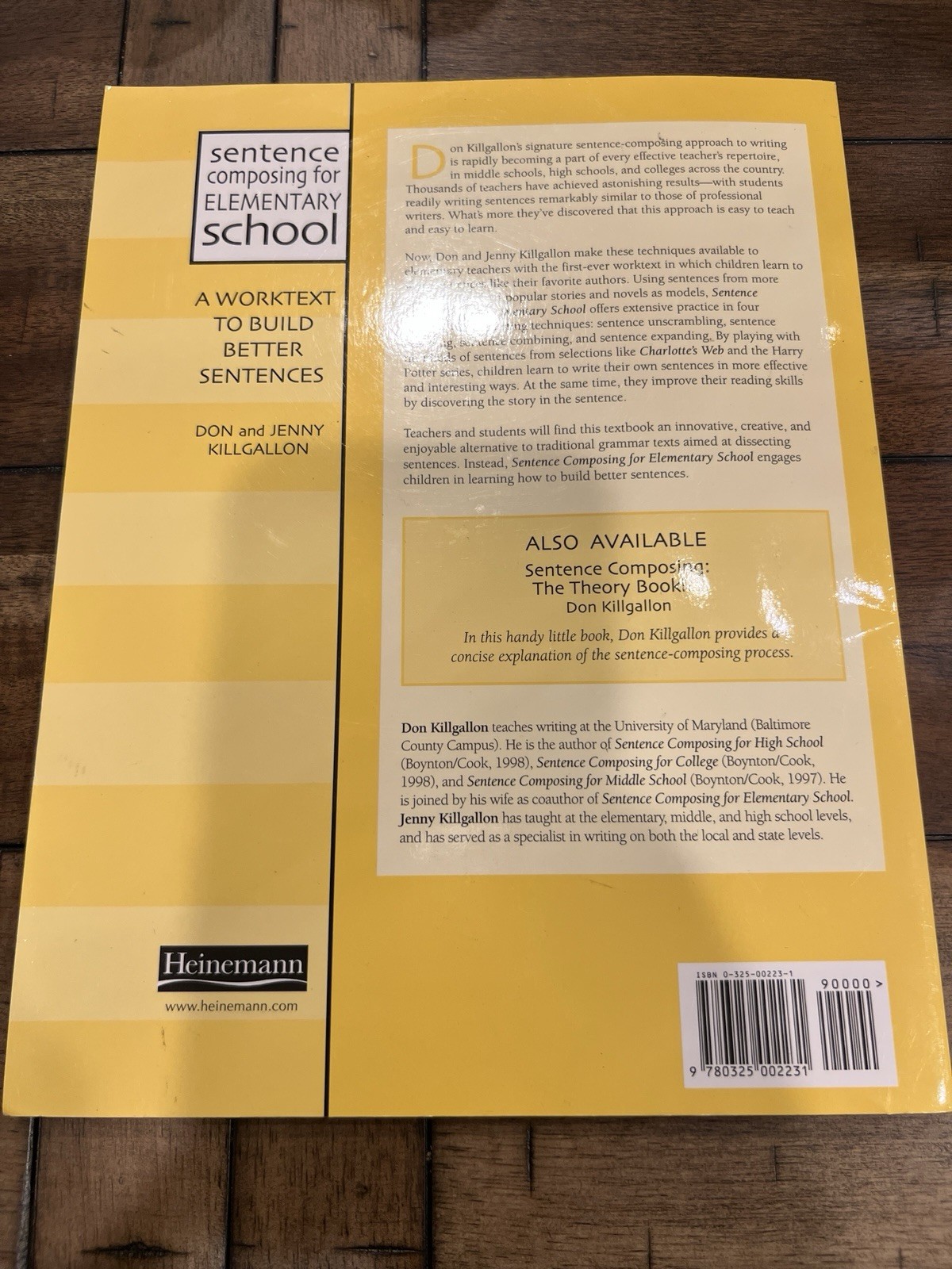 Sentence Composing for Elementary School: A Worktext to Build Better- F
