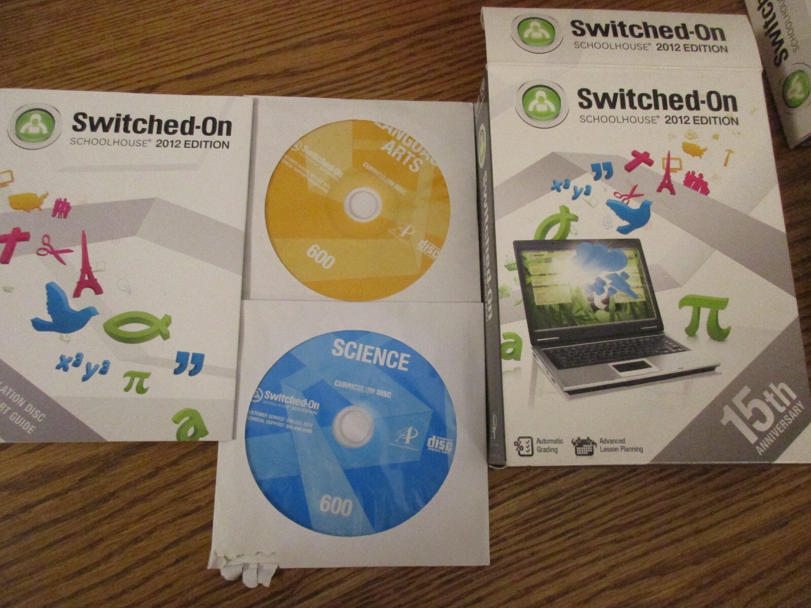 Switched on Schoolhouse grade 6 Science and Language Arts (2012 ed)
