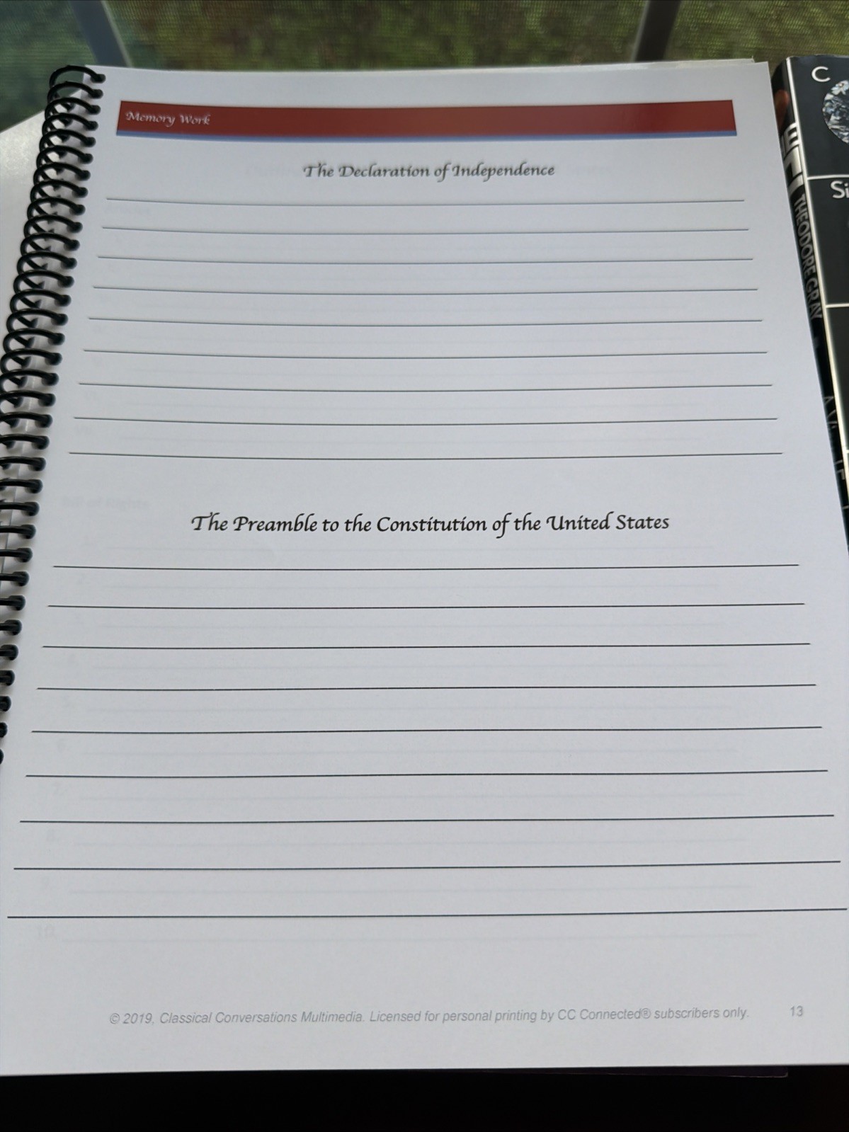 CC Timeline American Document Re-writes Maps Consumable