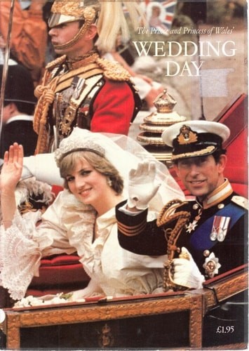 Prince and Princess of Wales’ Wedding Day, Not Known., Good Book