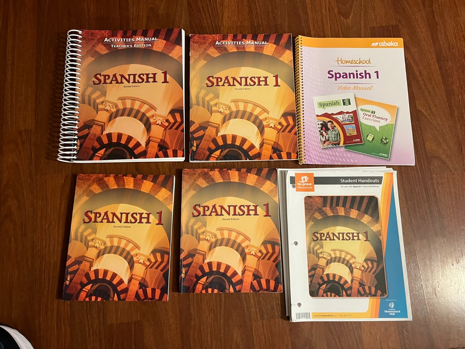 BJU Bob Jones 9 10 11 12 SPANISH 1 — 2nd edition Student Teacher