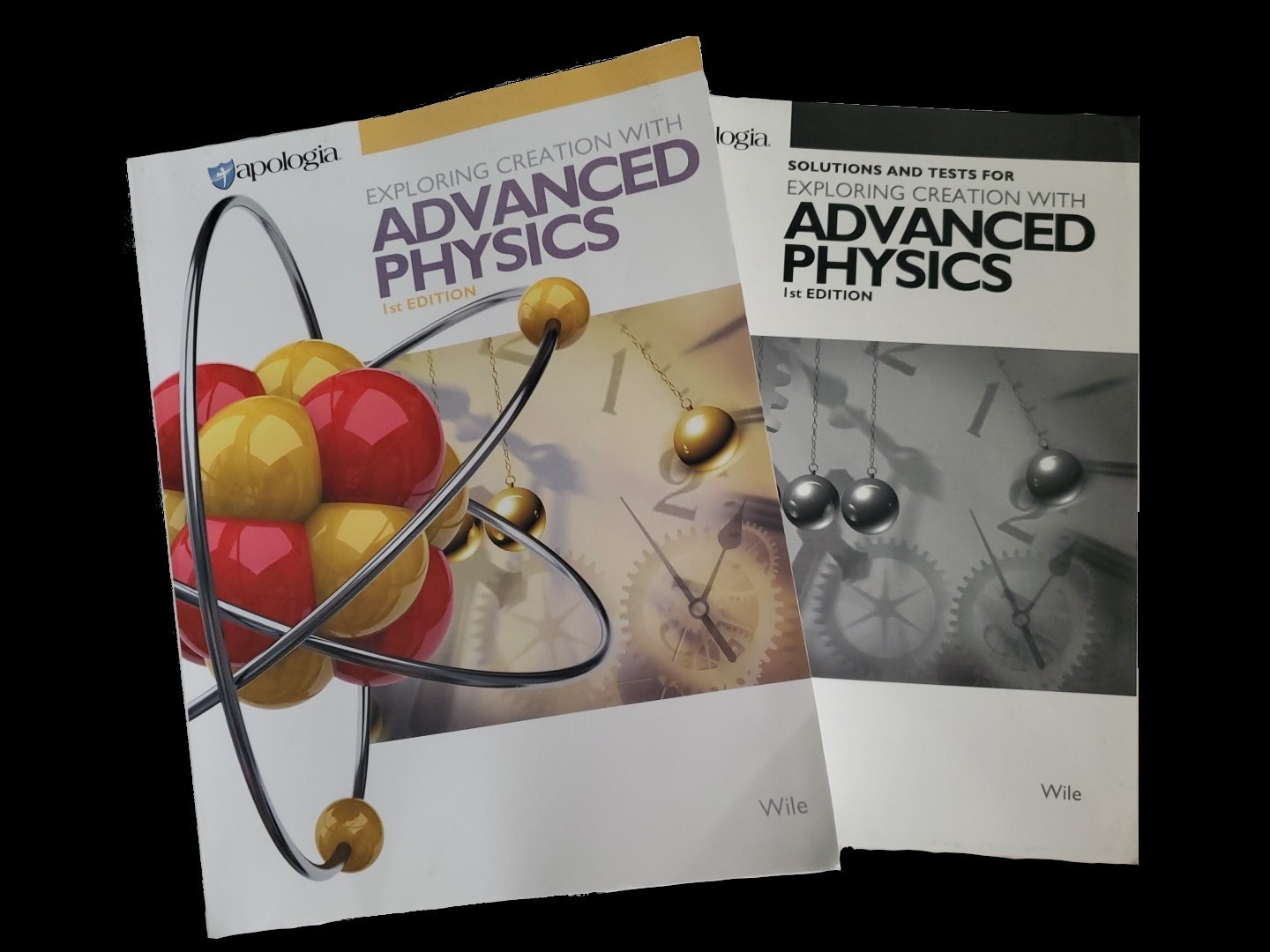 Apologia Exploring Creation Advanced Physics 1st Edition Jay Wile-Complete Set