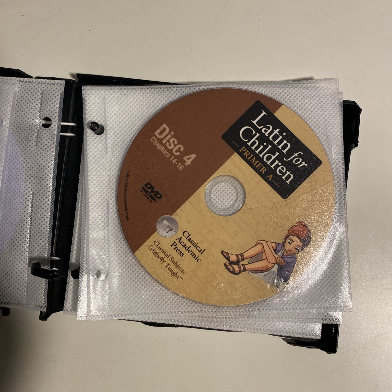 Classical Academic Press Latin for Children Primer A DVD & Chant CD Damaged Case