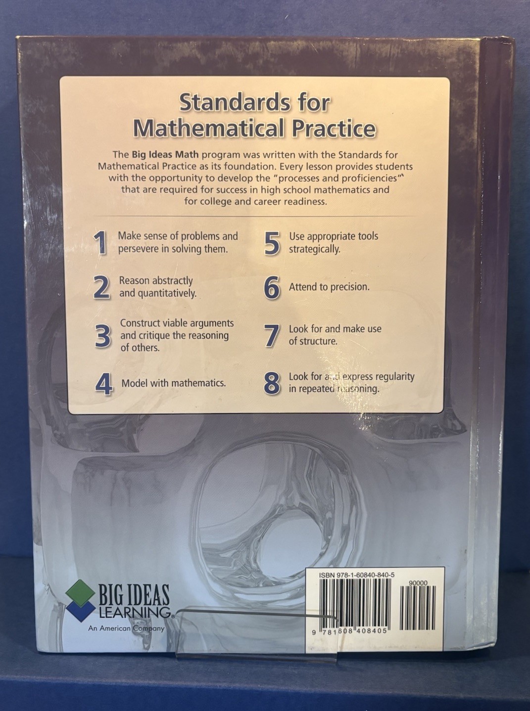 Big Ideas Math Algebra 2 Common Core – Larson & Boswell – Hardcover Textbook