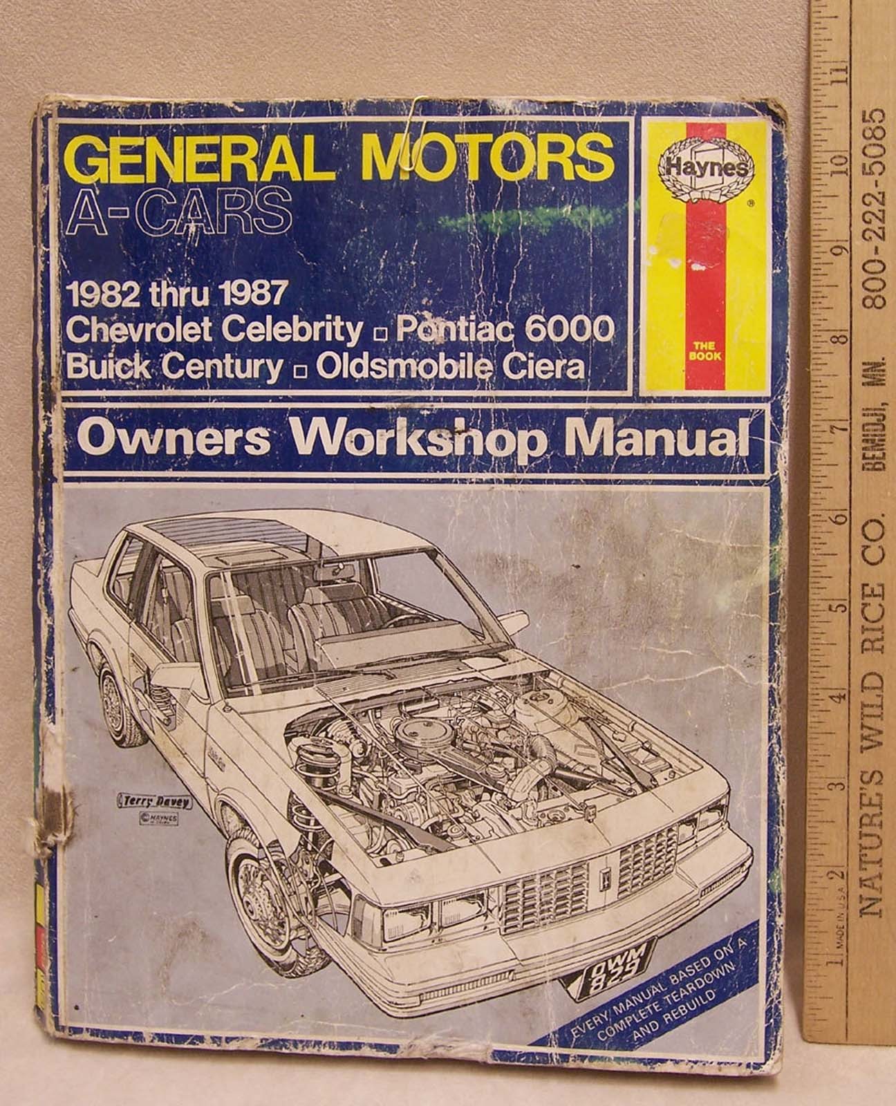 1982 Thru 1987 GM General Motors Haynes Automotive Repair Manual Pontiac Buick