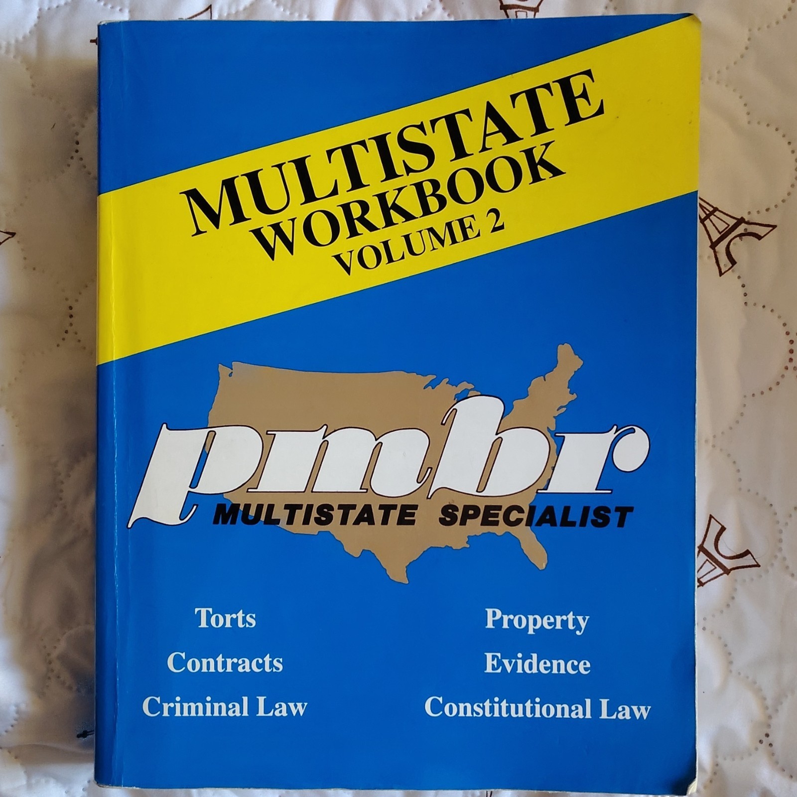 PMBR Multistate Specialist Workbook Volume 2 Bar Prep – Torts, Contracts
