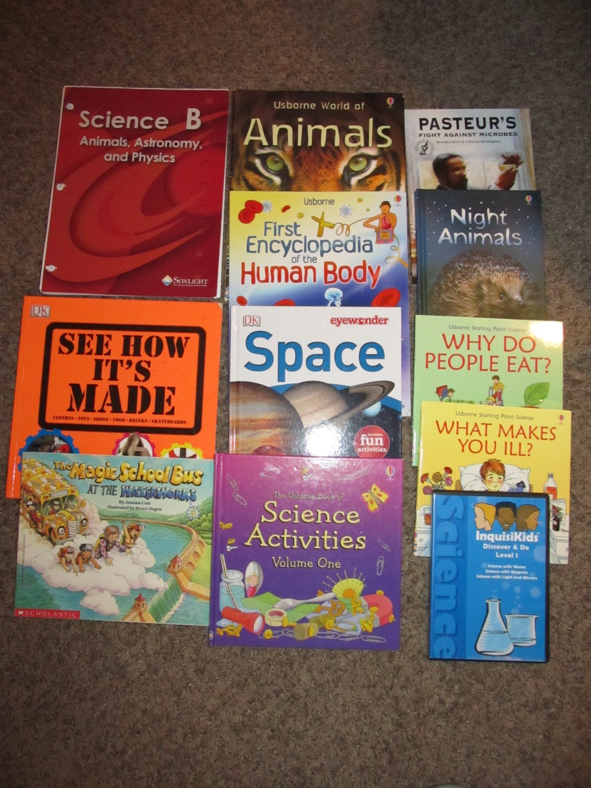 Sonlight SCIENCE C Geology Meteorology Mechanical Technology Guide & Readers SET