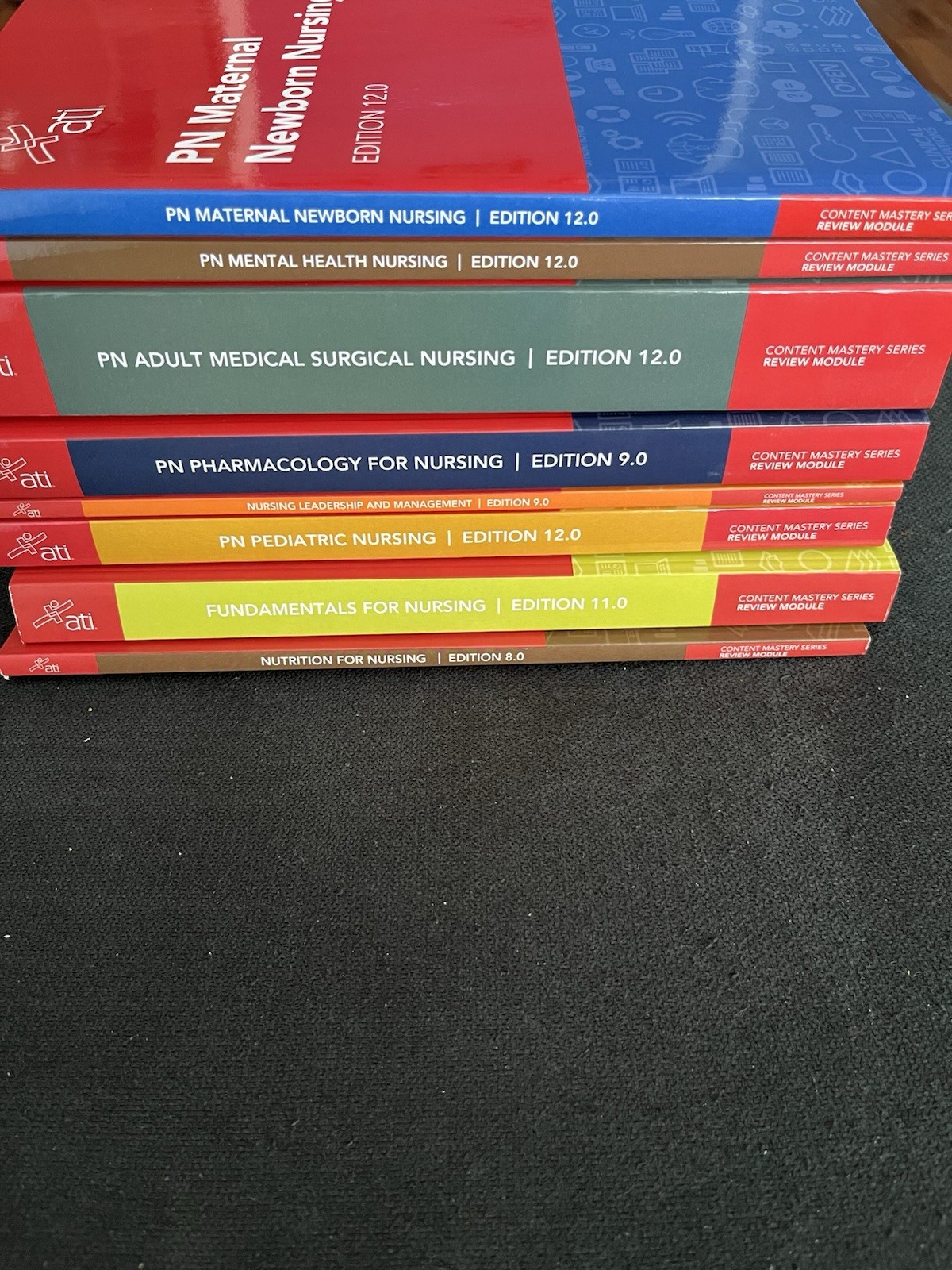 ATI PN Nursing Books *COMPLETE SET* ATI PN Student Box: 8 Books