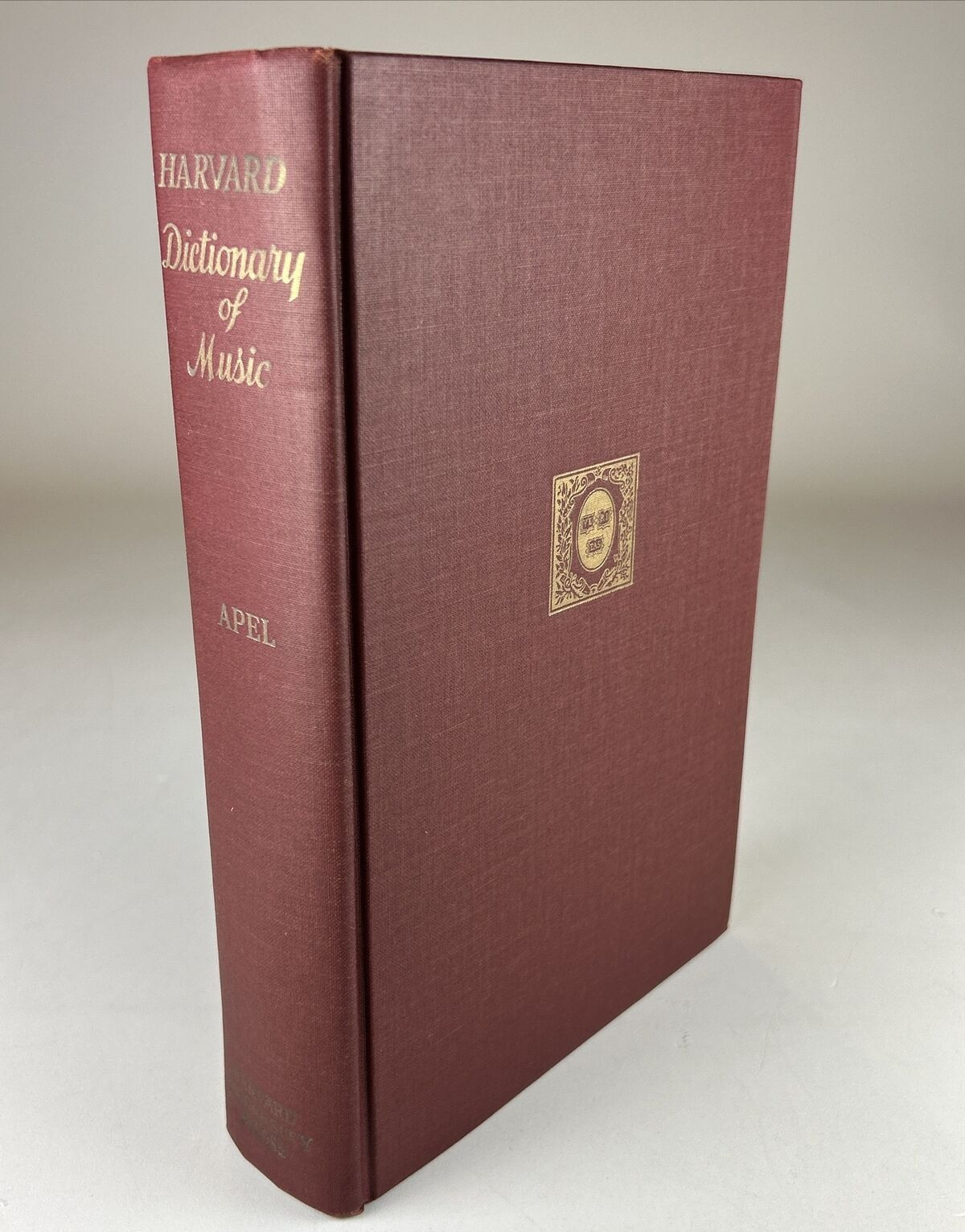 Harvard Dictionary of Music, by Willi Apel, 1962